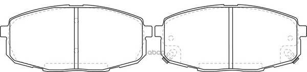 

Тормозные колодки FIT FP0001