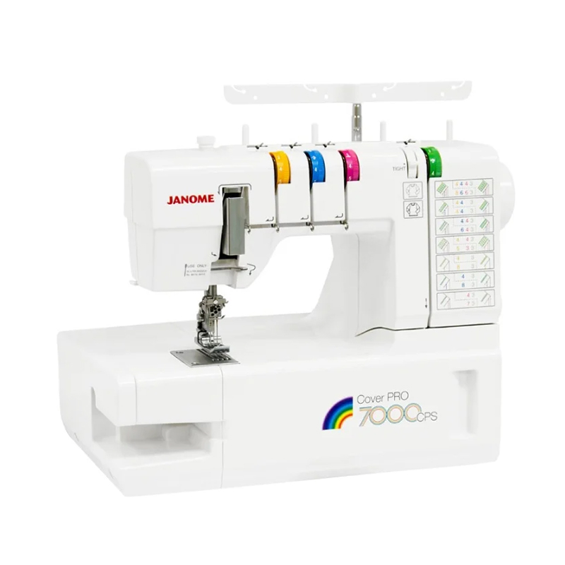 

Распошивальная машина Janome Cover Pro 7000CPS, Белый, Cover Pro 7000CPS