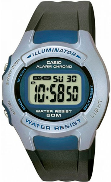 фото Наручные часы электронные мужские casio collection w-42h-1a