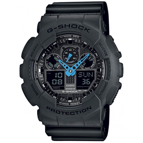 фото Спортивные наручные часы casio g-shock ga-100c-8a