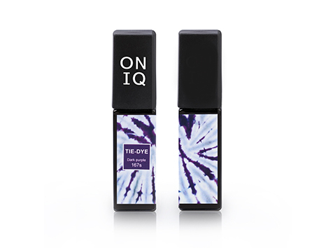 

Гель-лак Oniq Tie-dye: 167 Dark purple, 6 мл