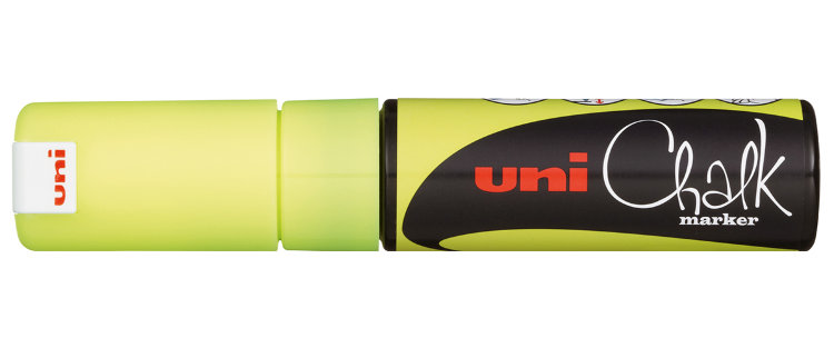 

Меловой маркер Uni Chalk PWE-8K 8мм желтый, PWE-8K Желтый
