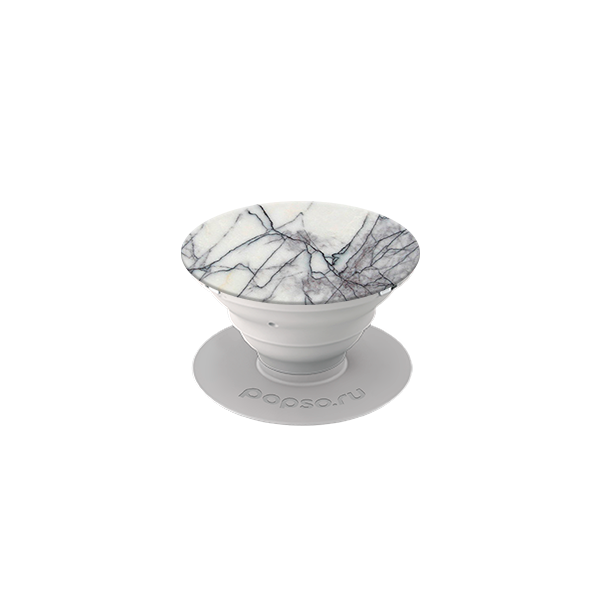 

Держатель для телефона POPSO Мрамор White