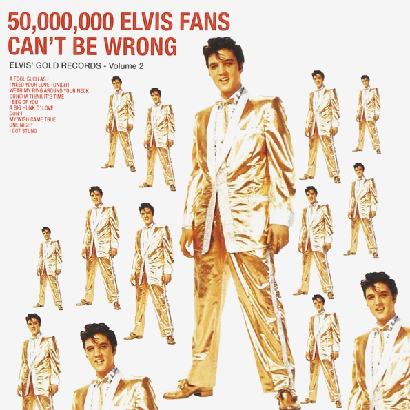 фото Elvis presley 50.000.000 elvis fans can't be wrong (elvis' gold records - volume 2)(cd) медиа