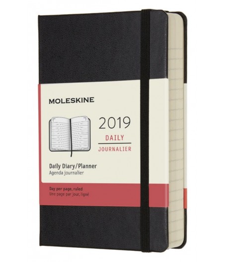 

Ежедневник Moleskine 384911 CLASSIC SOFT Pocket на 2019 год, Ежедневник Moleskine CLASSIC SOFT Pocket