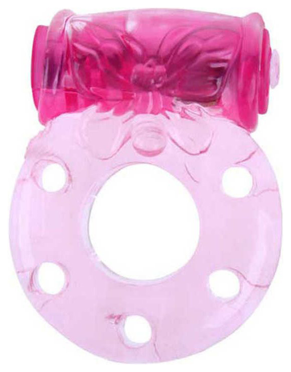 фото Эрекционное кольцо eroticon бабочка розовый