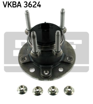 фото Комплект подшипника ступицы колеса skf vkba 3624