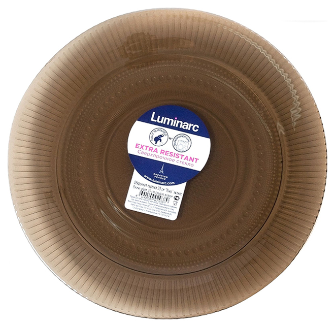 

Тарелка обеденная Luminarc Louison Eclipse N6766 25 см, Коричневый