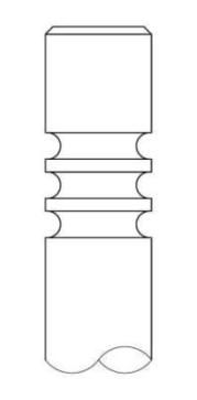 

Впускной клапан INTERVALVES 1613.002