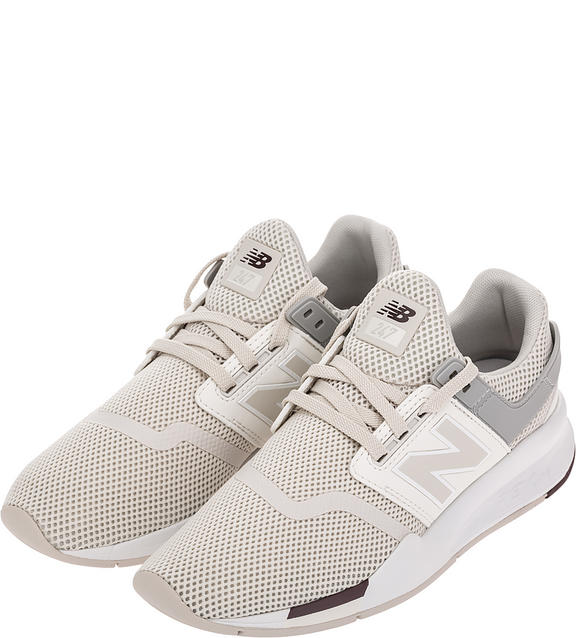 

Кроссовки женские New Balance WS247TRE/B белые/серые 36.5 RU, Белый, WS247TRE/B