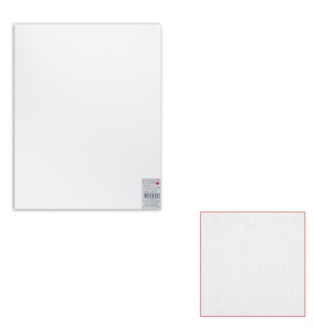 фото Белый картон грунтованный для живописи подольск-арт-центр 40х50 см подольск арт-центр