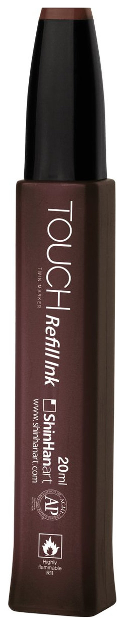 

Заправка для маркера Touch на спиртовой основе, 20 мл, цвет: 098, коричневый каштановый