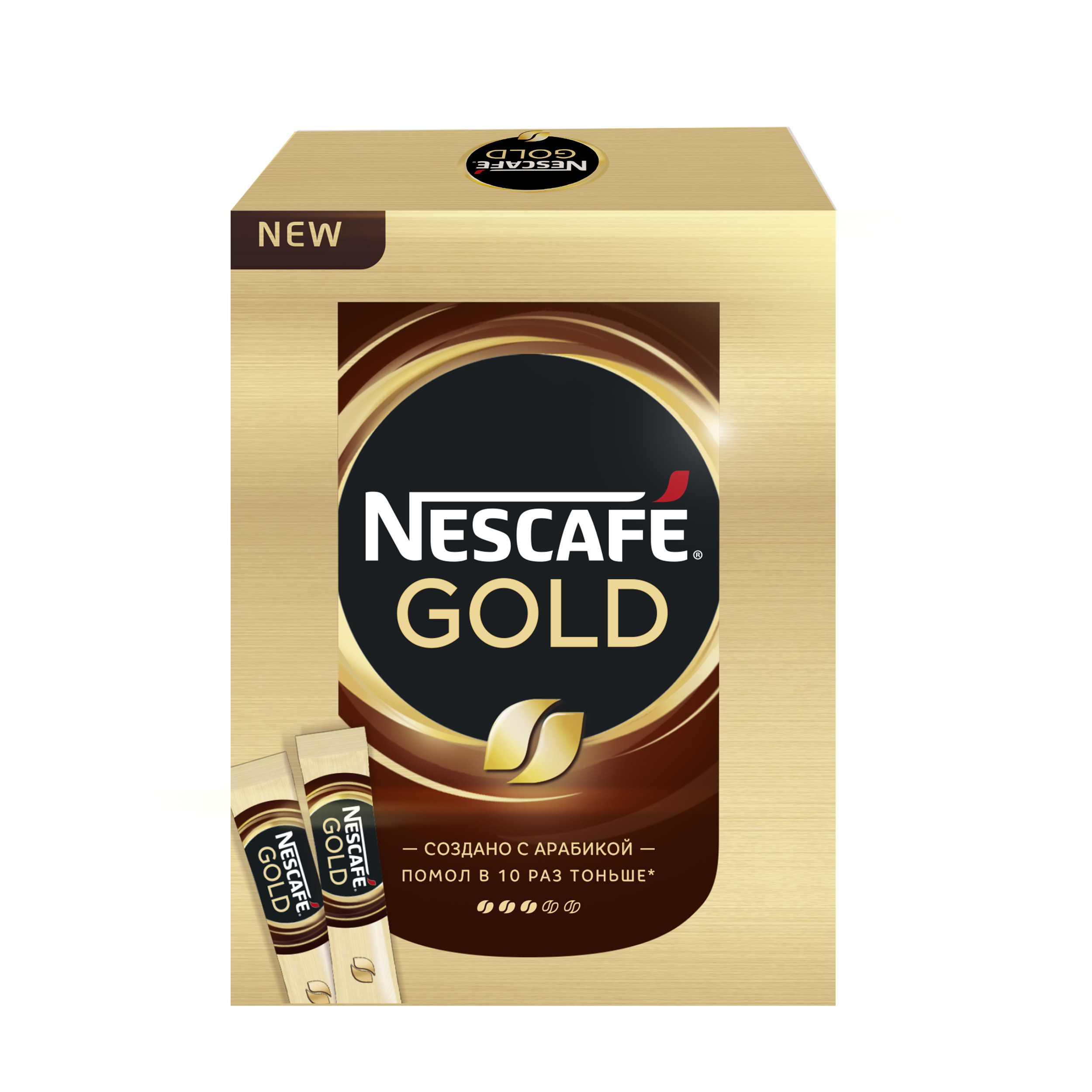 

Кофе растворимый Nescafe gold натуральный сублимированный 2 г 30 пакетиков