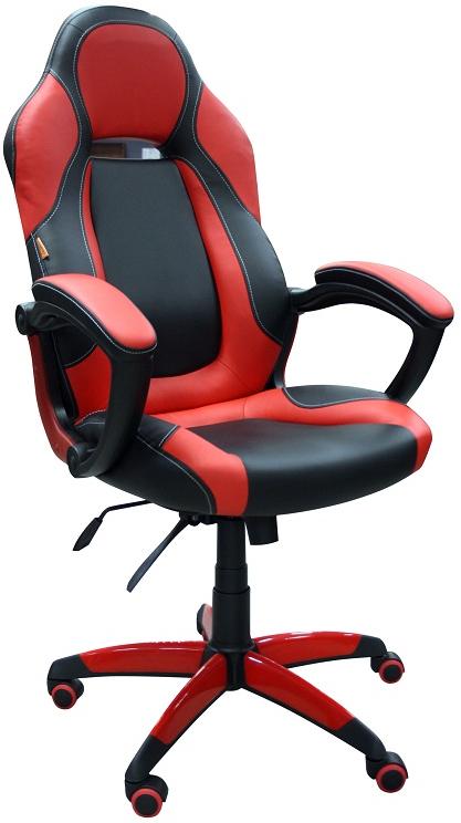 фото Игровое кресло chairman game 20 00-07025816, красный/черный