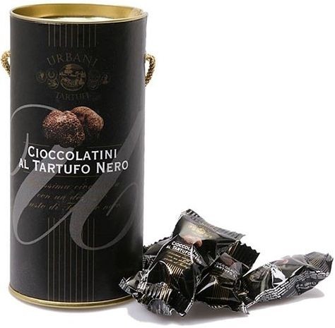 

Шоколад Urbani Tartufi Cioccolatini Al Tartufo Nero in tube 75 г