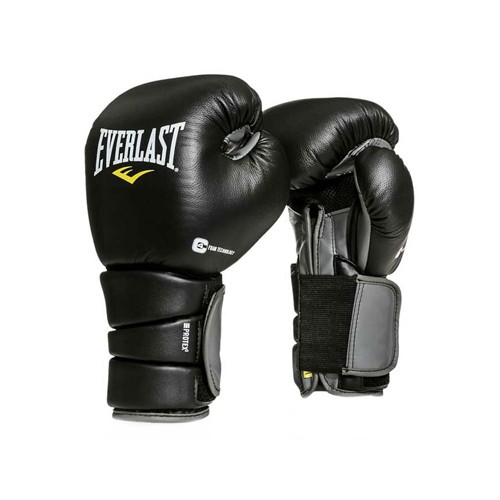 фото Боксерские перчатки everlast protex3 l/xl черные 12 унций