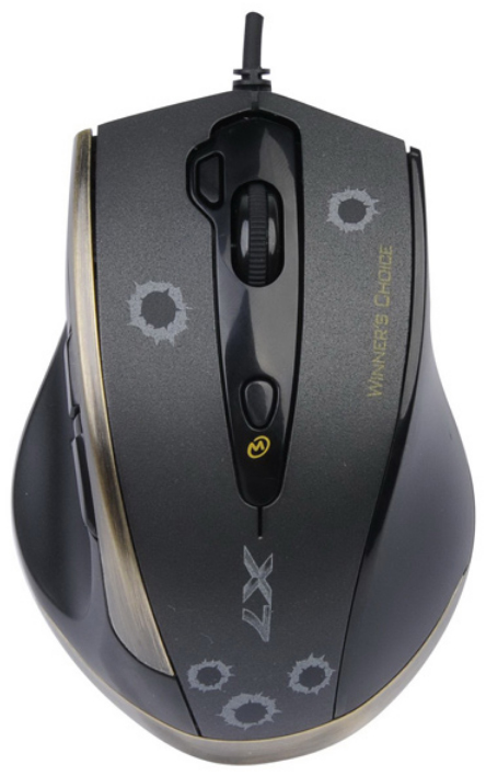 

Игровая мышь A4Tech V-Track F3 X7 Gold/Black, X7 V-Track F3