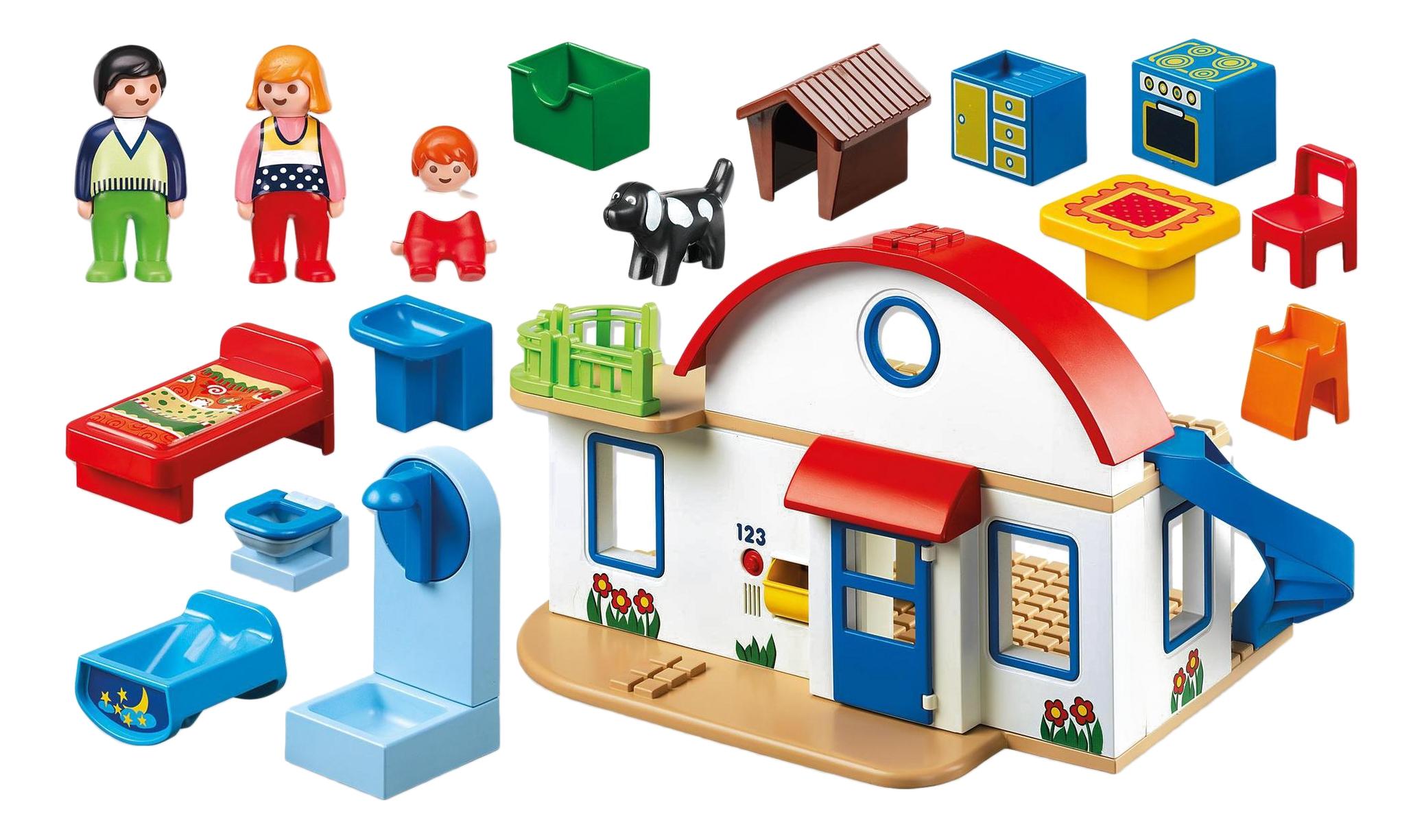 

Игровой набор Playmobil 1.2.3.: пригородный дом
