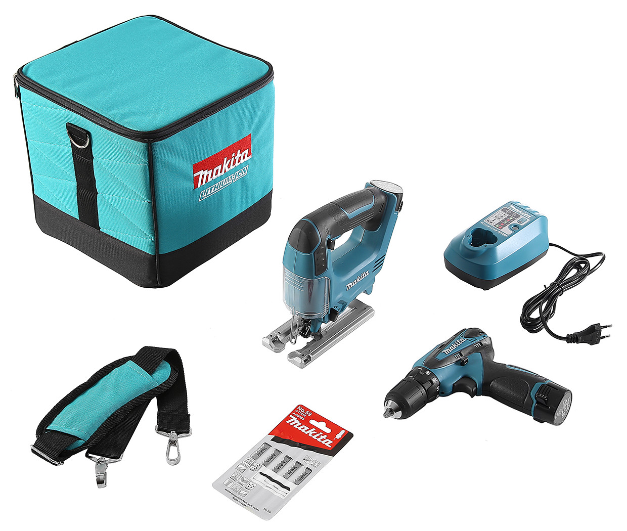 фото Набор электроинструмента makita dk1475x3