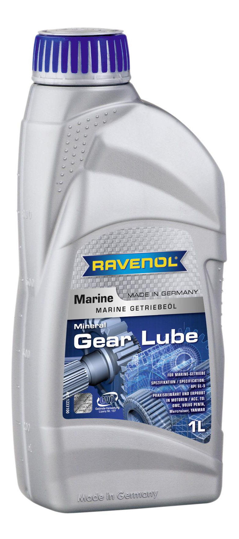 фото Трансмиссионное масло ravenol marine gear lube 1л 1233100-001-01-999