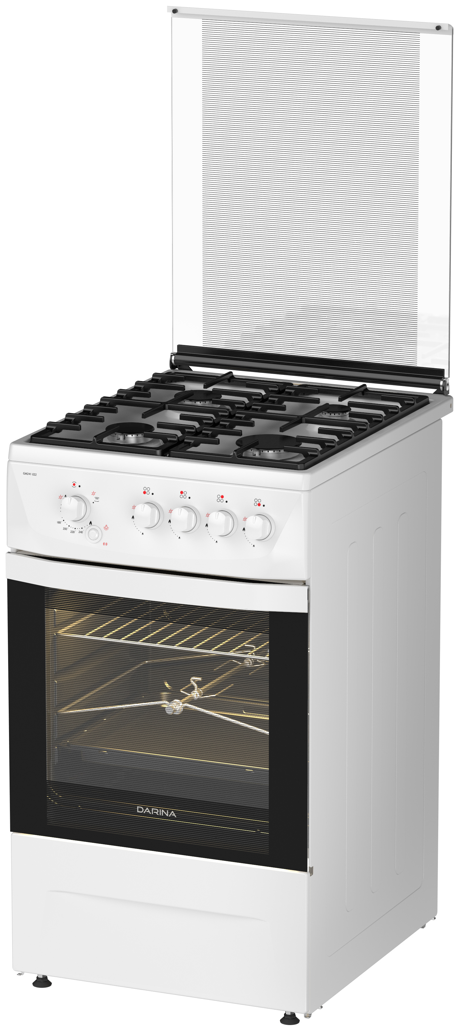 

Газовая плита Darina 1D1 GM 241 022 W White, 1D1 GM 241 022 W