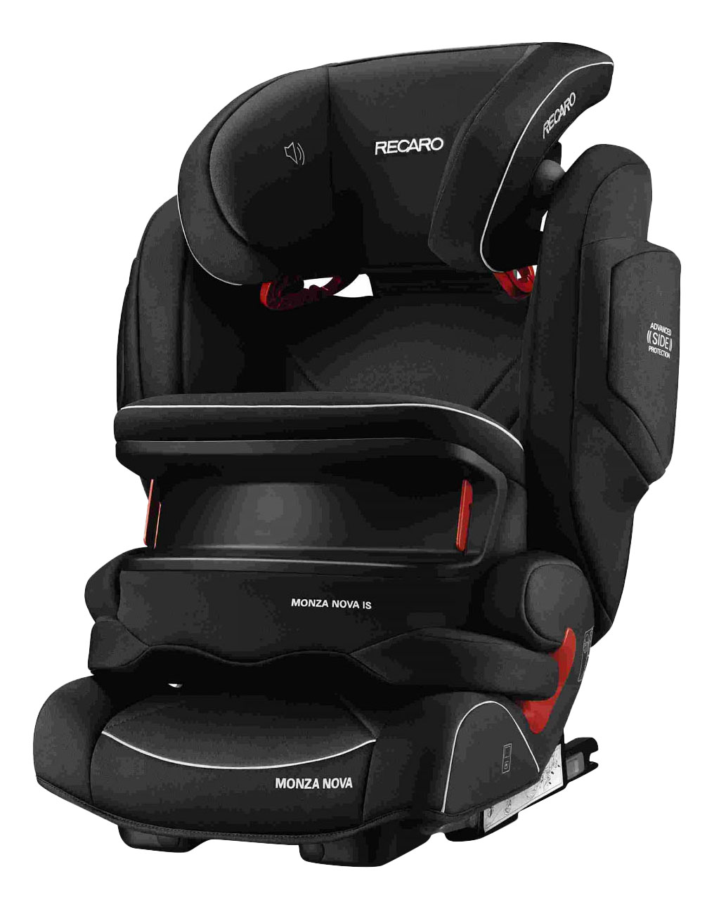 фото Автокресло recaro monza nova is seatfix цв.черный гр.1/2/3