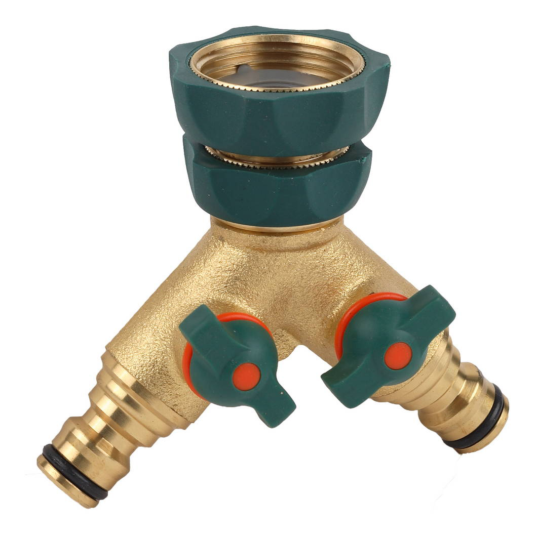 

Разветвитель для полива на 2 канала Raco profi-Plus 4244-55133B 1"-3/4", profi-Plus