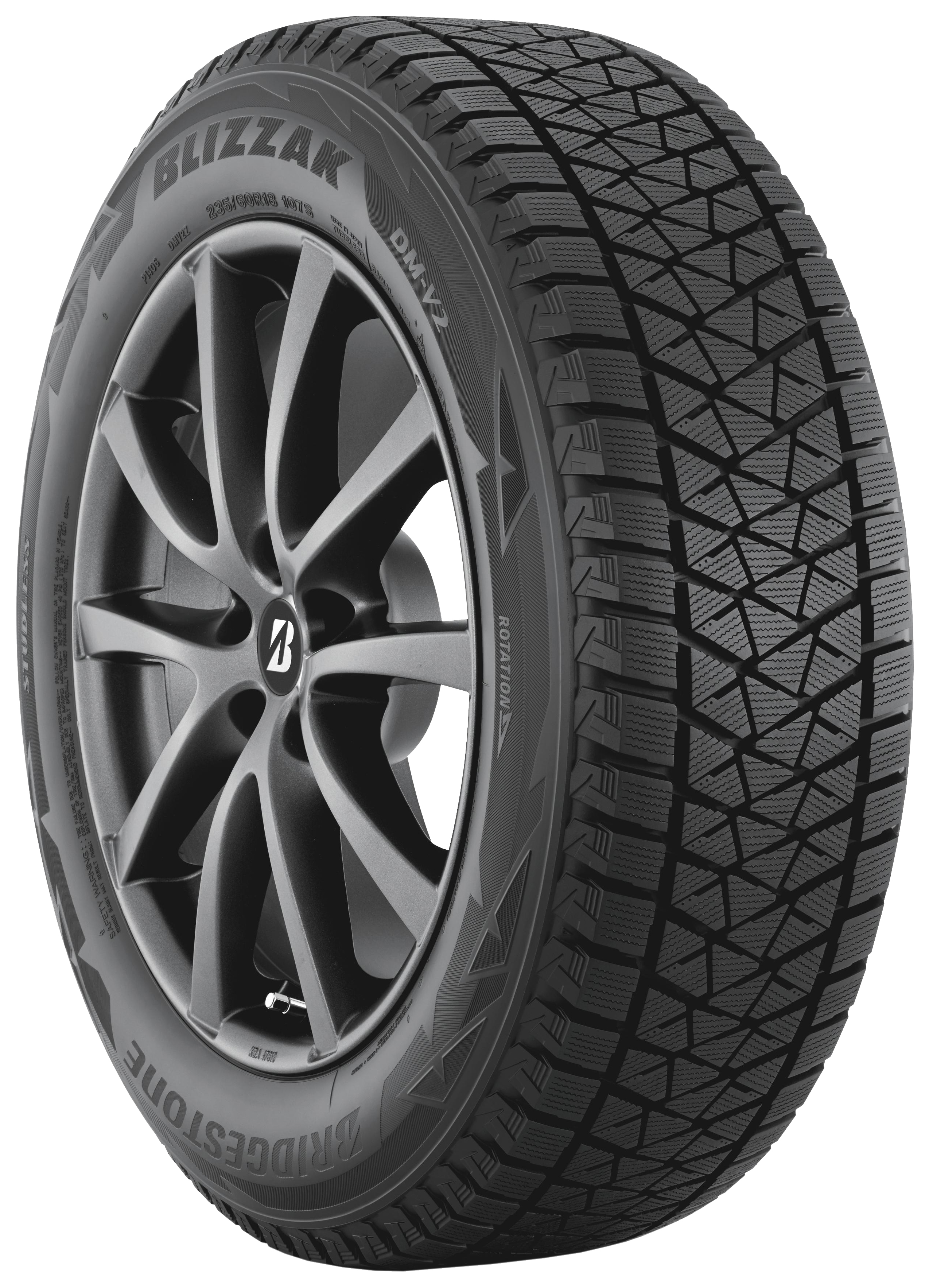 фото Шины bridgestone blizzak d m-v2 255/55 r18 109t xl