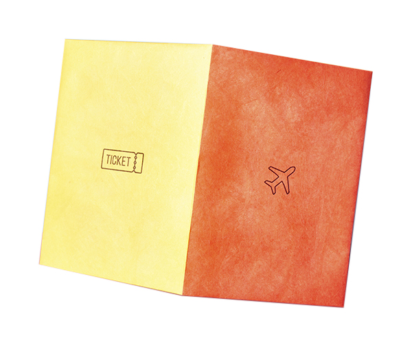 Обложка на паспорт NEW A NC-001 Желтый, красный
