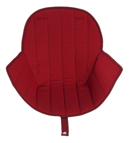 Мягкий вкладыш для стульчика OVO Luxe Red TX-1646