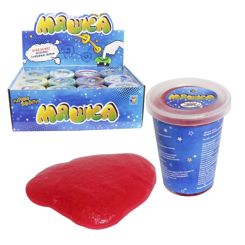 

Игрушка Мелкие пакости Мяшка Издающая звуки банка, 4 цвета, 1 TOY