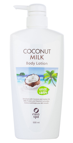 фото Лосьон для тела easy spa coconut milk, 500 мл