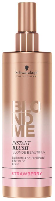 фото Оттеночный спрей для волос schwarzkopf professional blondme instant blush земляника 250 мл