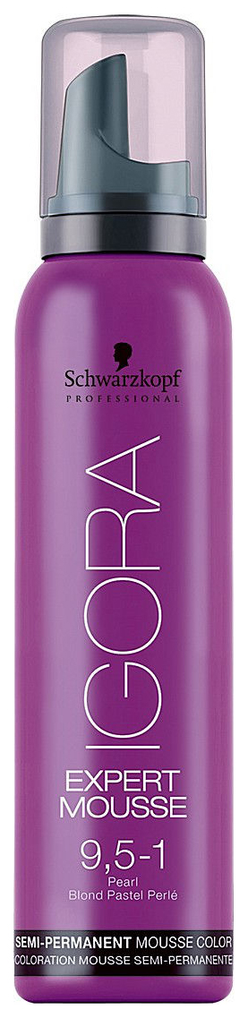 фото Тонирующий мусс schwarzkopf 9,5-1 светлый блондин пастельный сандрэ expert mousse 100 мл schwarzkopf professional