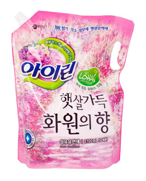 фото Кондиционер для белья kerasys irin fabric softener цветочный сад 2100 мл