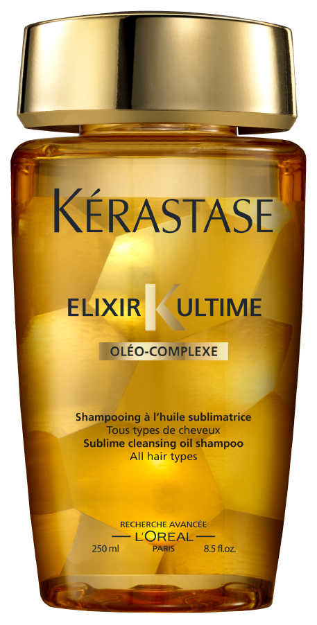 Шампунь Kerastase Elixir Ultime Oleo Complexe 250 мл kerastase шампунь ванна на основе масла марулы elixir ultime 250