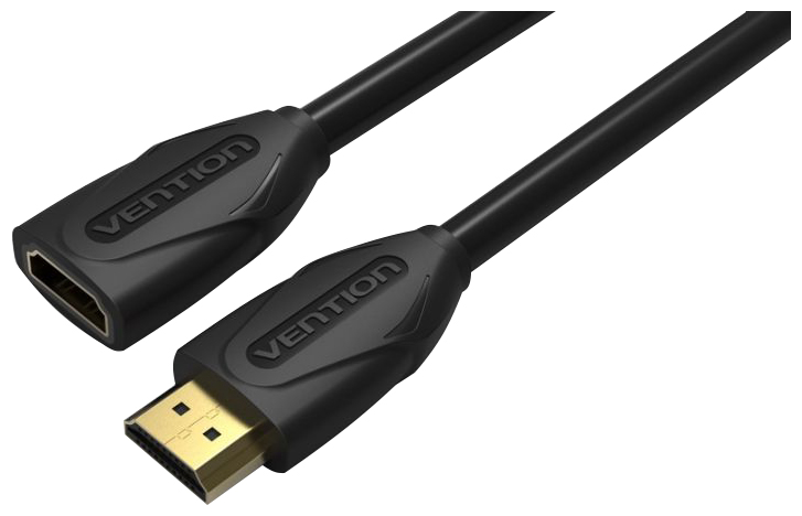 фото Кабель vention hdmi - hdmi 5м black (vaa-b06-b500)