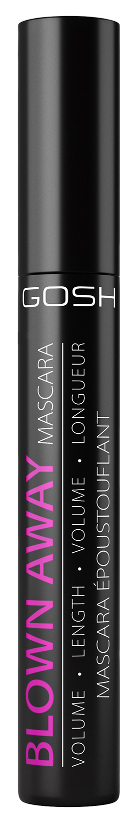 фото Тушь для ресниц gosh blown away mascara black 10 мл gosh copenhagen