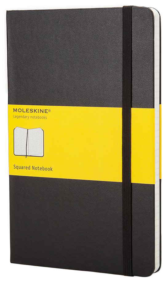 

Блокнот Moleskine Classic Pocket, Черный, в клетку, classic pocket (в клетку)