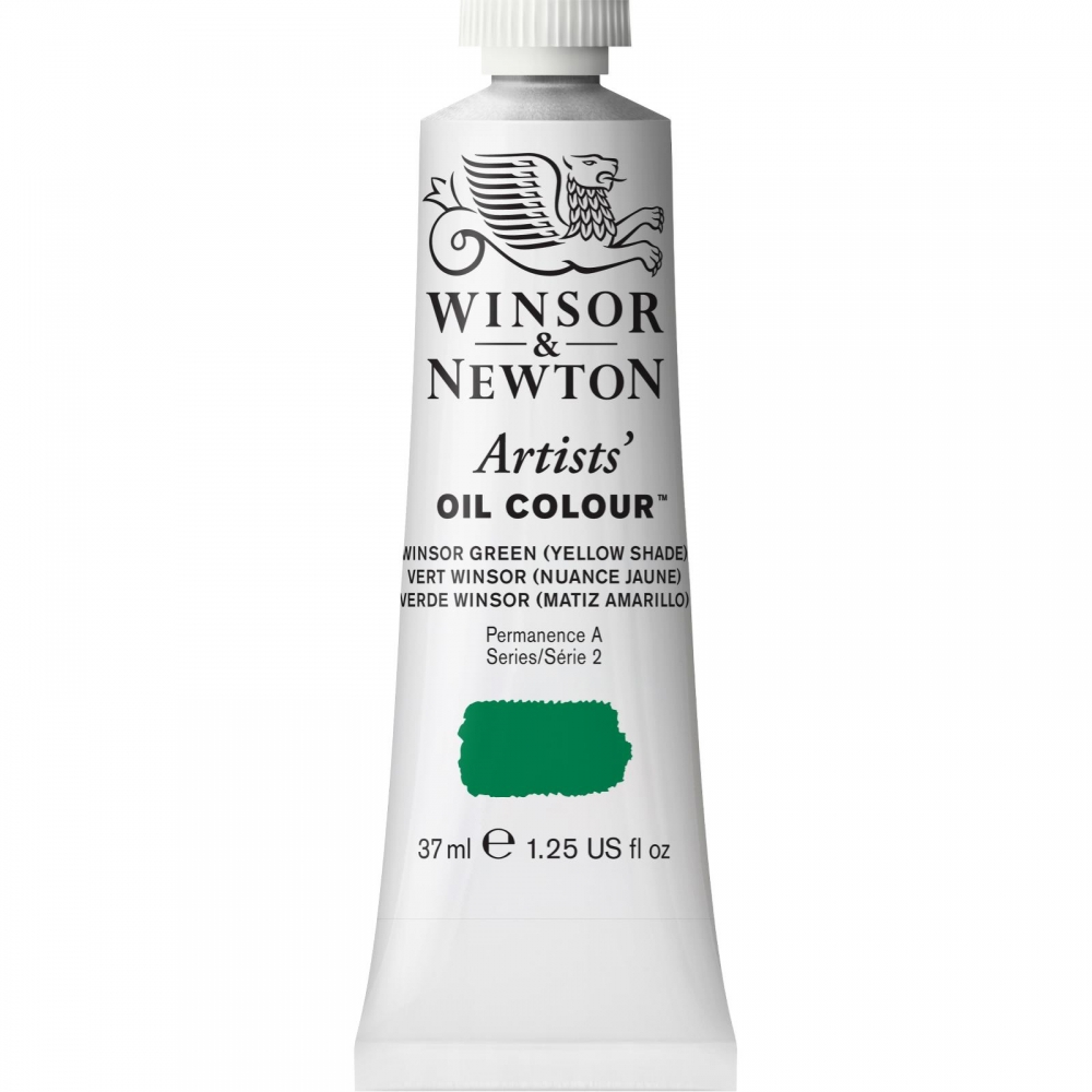 Масляная краска Winsor&Newton Artists винзор зеленый 37 мл