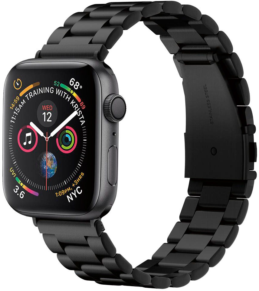 Ремешок Spigen Modern Fit для Apple Watch Series 2/3/4/5 42/44 mm Black