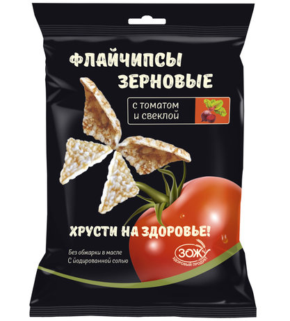 

Флайчипсы зерновые с томатом и свеклой 40 г
