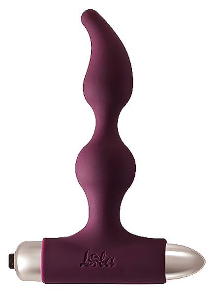 фото Анальная пробка lola toys spice it up с вибрацией elation wine red 8018-03lola