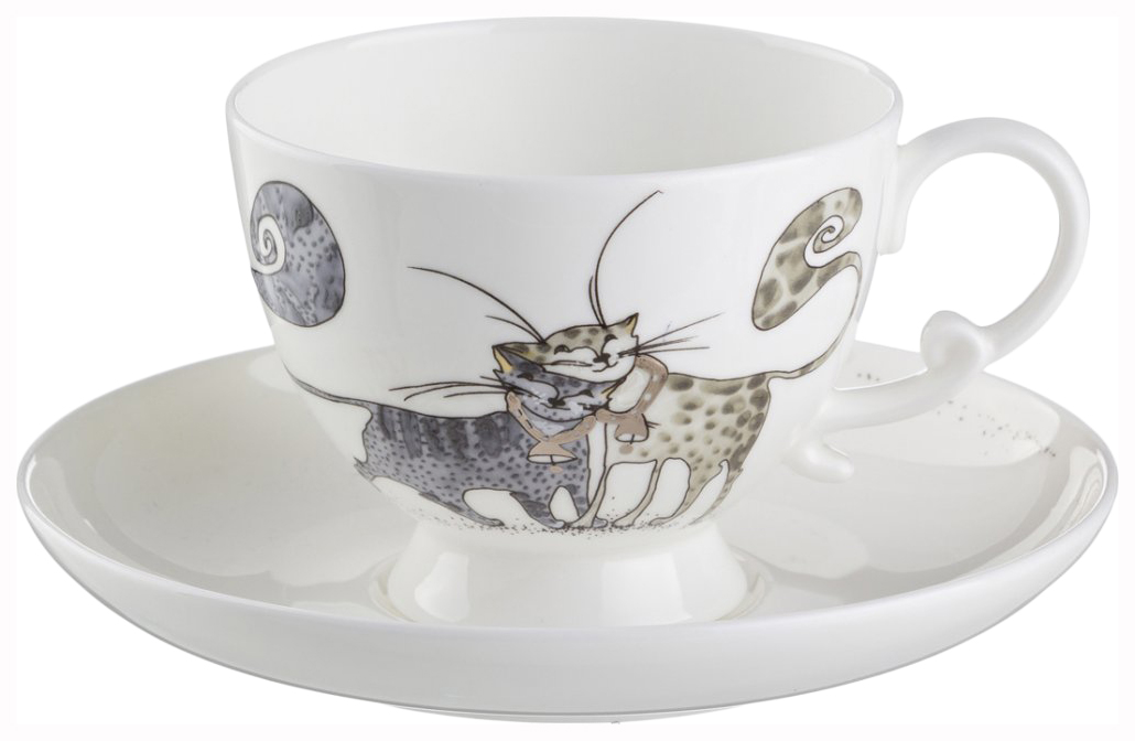 

Чайная пара Lefard Котики 264-532