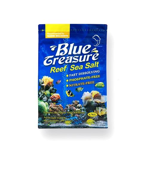 

Морская соль BLUE TREASURE Reef Sea Salt 6.7 кг, Reef Sea Salt