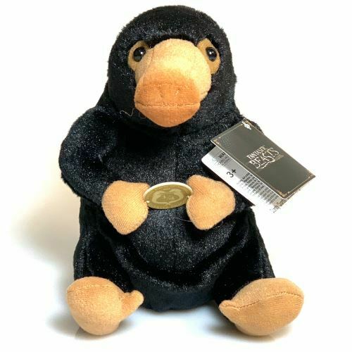 фото Мягкая игрушка the noble collection fantastic beasts niffler plush нюхлер черный с монетой the noble collection uk ltd