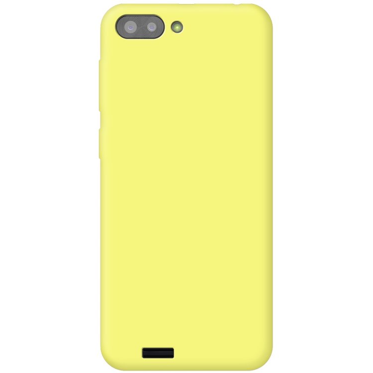 фото Чехол inoi silicone для inoi 5i/5i lite yellow