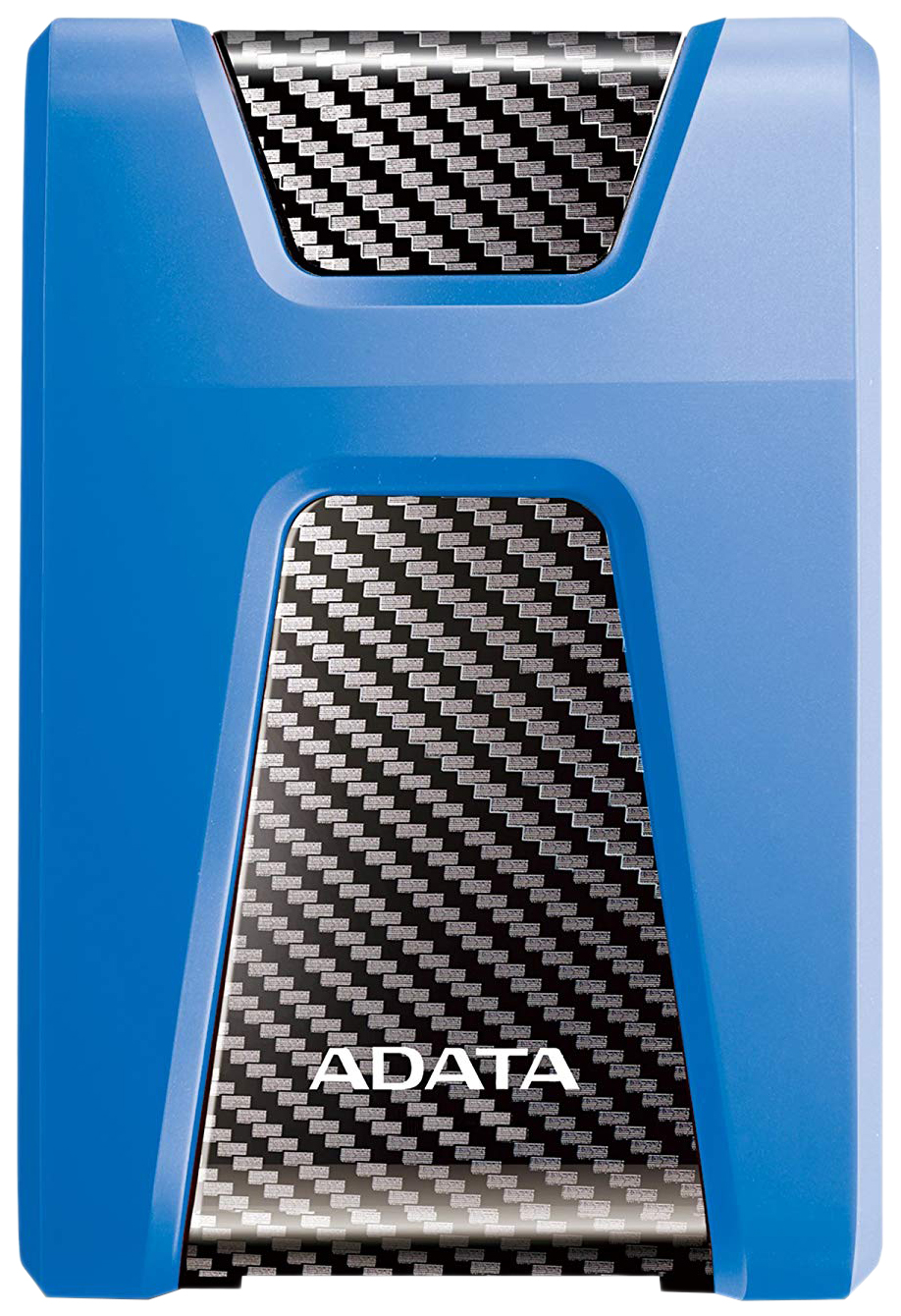 фото Внешний диск hdd adata dashdrive durable 2tb blue/black (ahd650-2tu31-cbl)