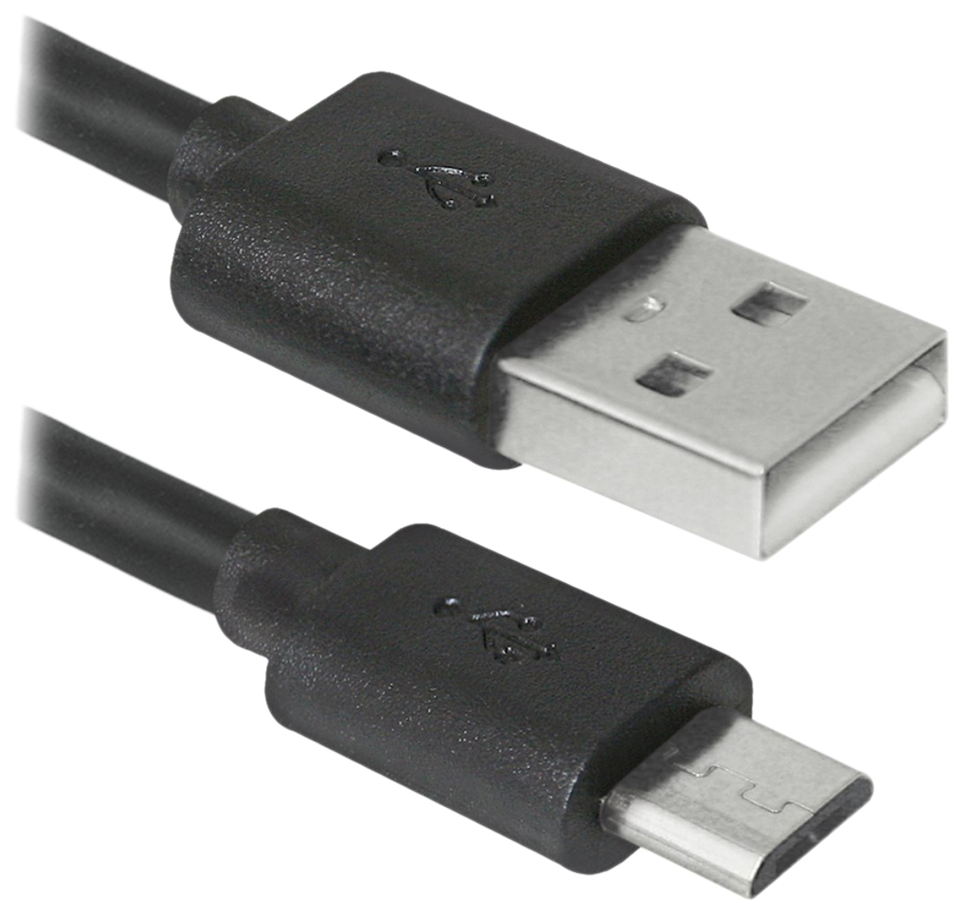 фото Кабель defender microusb 3м black