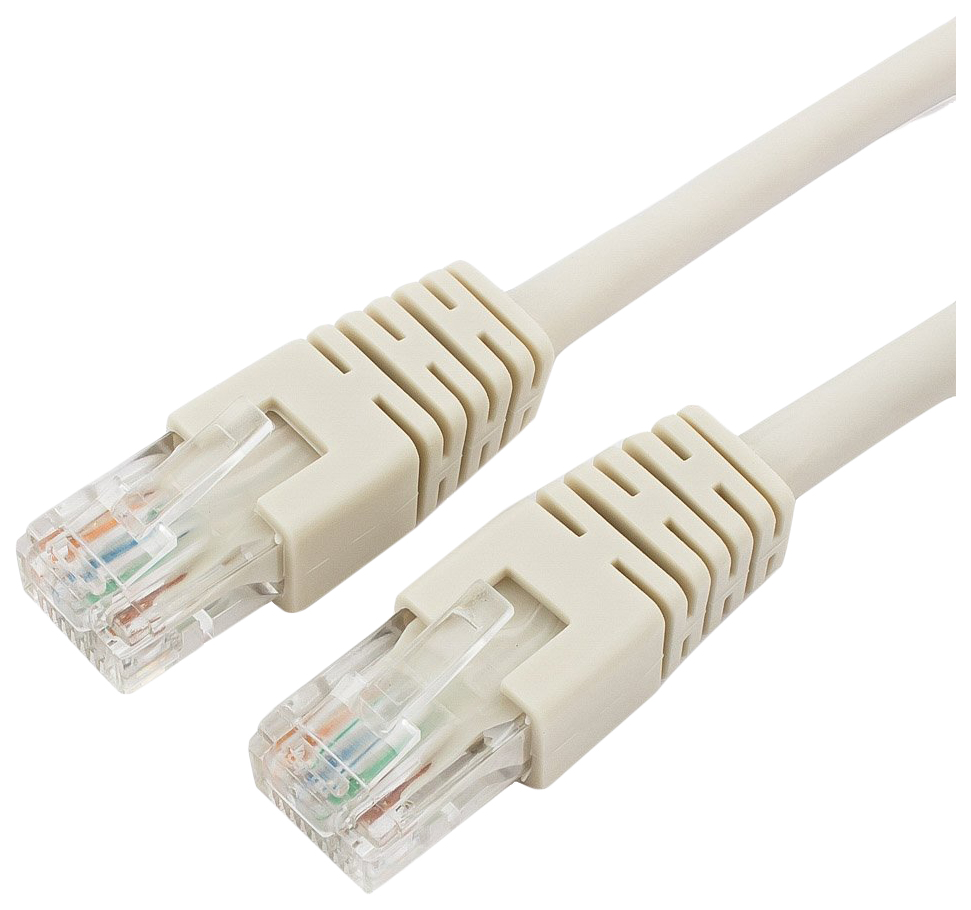 фото Кабель cablexpert rj45-rj45, m-m 1м grey (pp6u-1m)